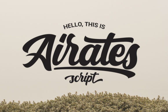 Airates: A Bold Handwritten Font That Elevates Your Brand