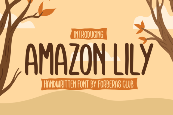 Amazon Lily: A Handwritten Font That Breathes Quiet Confidence