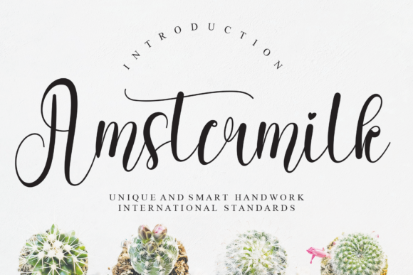 Amstermilk: A Handwritten Font That Builds Brand Warmth