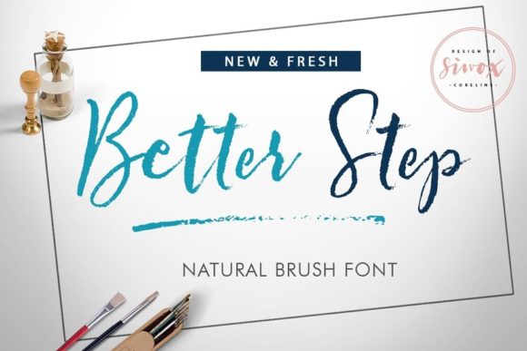 Better Step: A Delicate Script Font for Elegant Brand Identities