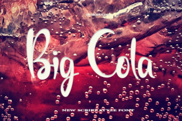 Big Cola: A Flowing Script for Creative Projects
