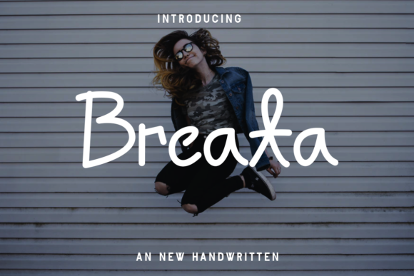 Breata: A Handwritten Font That Feels Like a Quiet Conversation