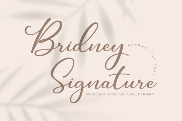 Bridney Signature: A Romantic Script Font for Scroll-Stopping Campaigns