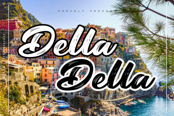 Della Della: A Confident Handwritten Font for Editorial Moments