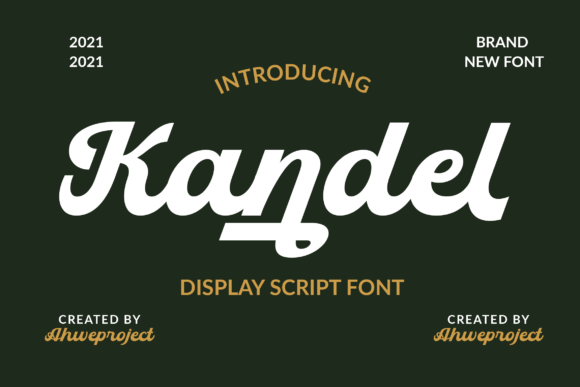 Kandel Handwritten Font for Bold, Trustworthy Branding