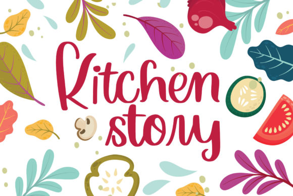 Kitchen Story: A Handwritten Typeface That Elevates Digital Branding