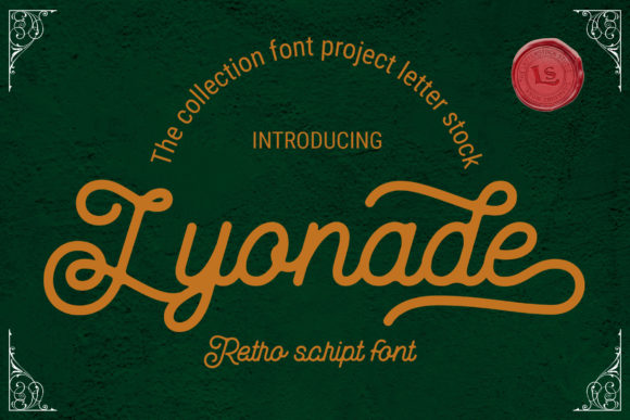 Lyonade: A Vintage Script Font That Elevates Real Small Business Branding