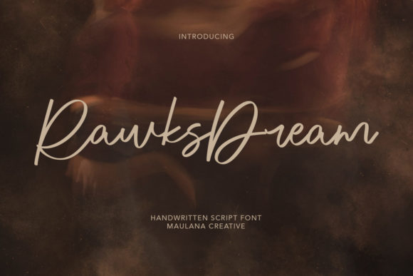 Rawks Dream: A Delicate Script Font for Editorial Warmth