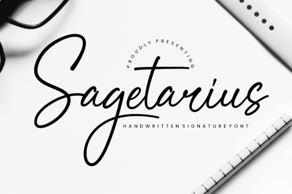 Sagetarius Handwritten Font for Small Business Branding