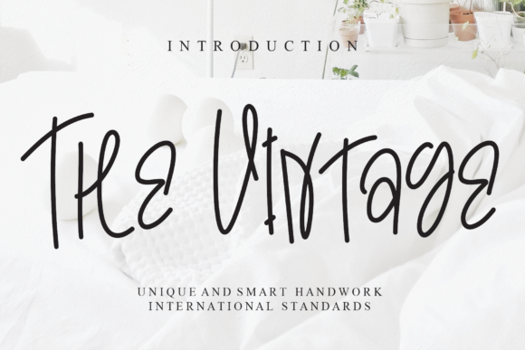 The Vintage Font: A Handwritten Touch for Digital Marketing