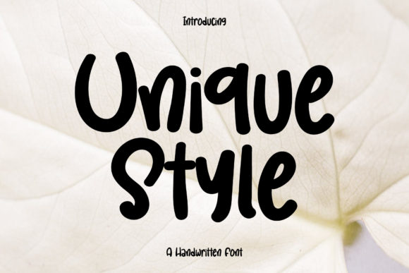 Unique Style: A Handwritten Font That Makes Your Campaigns Feel Human