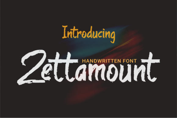 Zettamount: A Handwritten Font That Builds Brand Trust